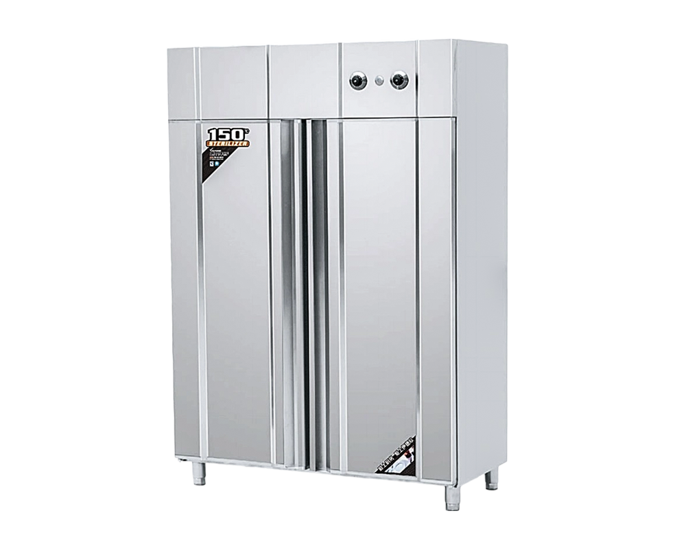Cabinet commercial de désinfection d'acier inoxydable d'air chaud à hautes températures