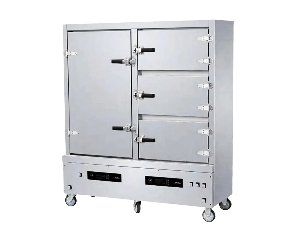Armoire à vapeur commerciale multi-portes super rapide